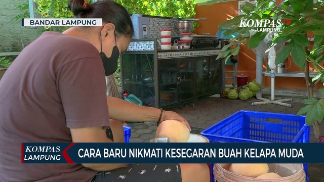 Degan Kelapa Jelly, Carqa Baru Nikmati Kesegaran Kelapa Muda