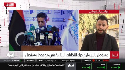 ...مرشح للرئاسة هنا في مدينة بنغازي في خطوة...