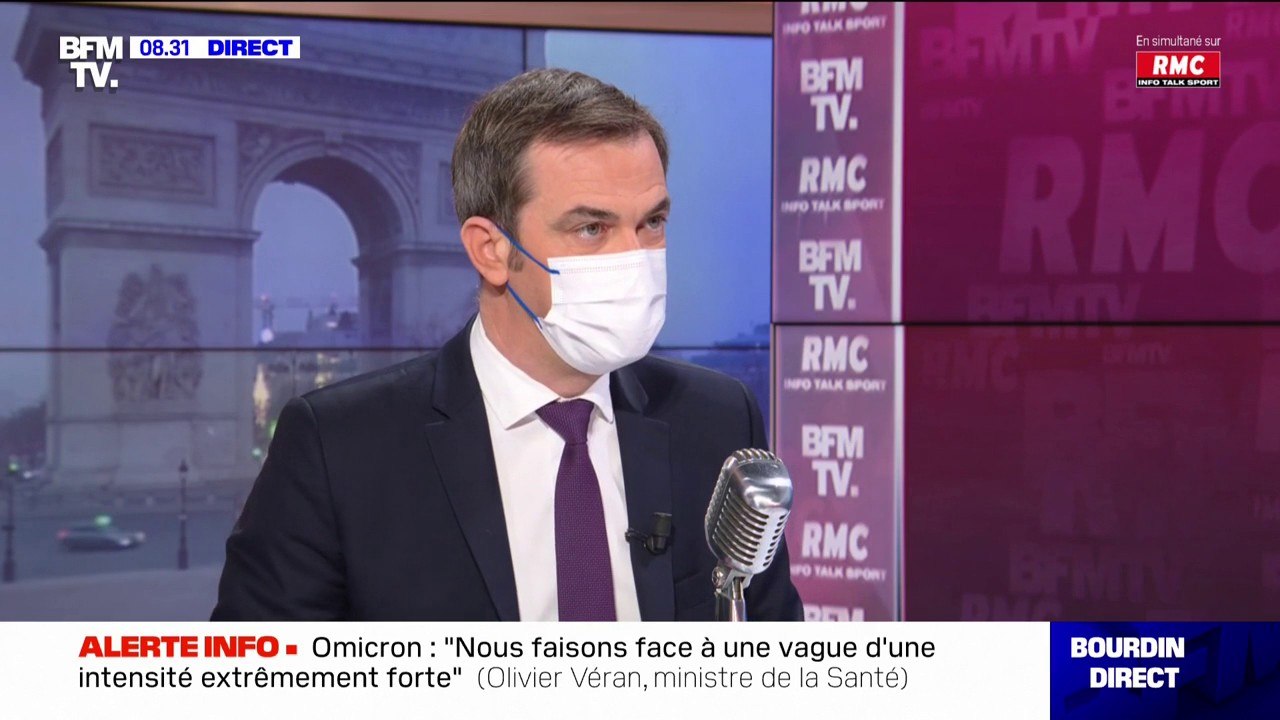 Covid-19: Olivier Véran estime que le variant Omicron sera majoritaire en France "entre Noël et Nouvel an"
