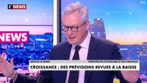 Bruno Lemaire : «Ce qui devrait frapper tous les Français, ce sont les résultats exceptionnels de l’économie française»