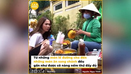 Ngọc Trinh phá đảo ẩm thực_ Hướng dẫn cách ăn từ món healthy đến tăng cân