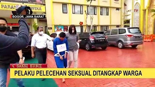 Pelaku Begal Payudara Diarak ke Stasiun Bogor oleh Aparat Wanita dari TNI-Polri
