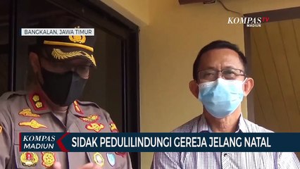 Sidak Pedulilindungi Gereja Jelang Natal