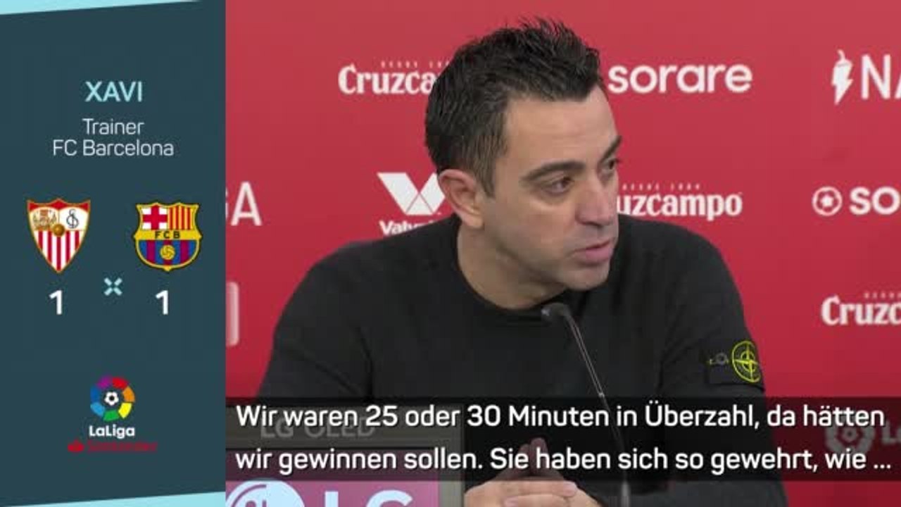 Xavi: 'Ein tapferes Team, das attackieren will'