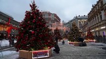 Ρωσία: Χριστουγεννιάτικα δέντρα από όλο τον κόσμο στην καρδιά της Μόσχας