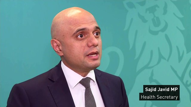 Sajid Javid announces new self-isolation rules for England
