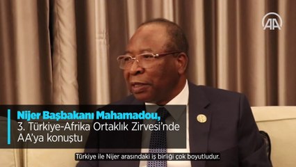 Nijer Başbakanı Mahamadou: "Terörle mücadelede Türkiye'nin tecrübelerine ihtiyacımız var"