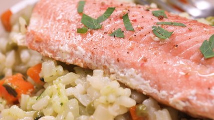 FEMME ACTUELLE - RISOTTO AU SAUMON