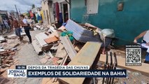 Voltamos a falar da situação na Bahia depois das fortes chuvas. Os repórteres Juliano Dip e Ramon Ferraz trazem novas informações.