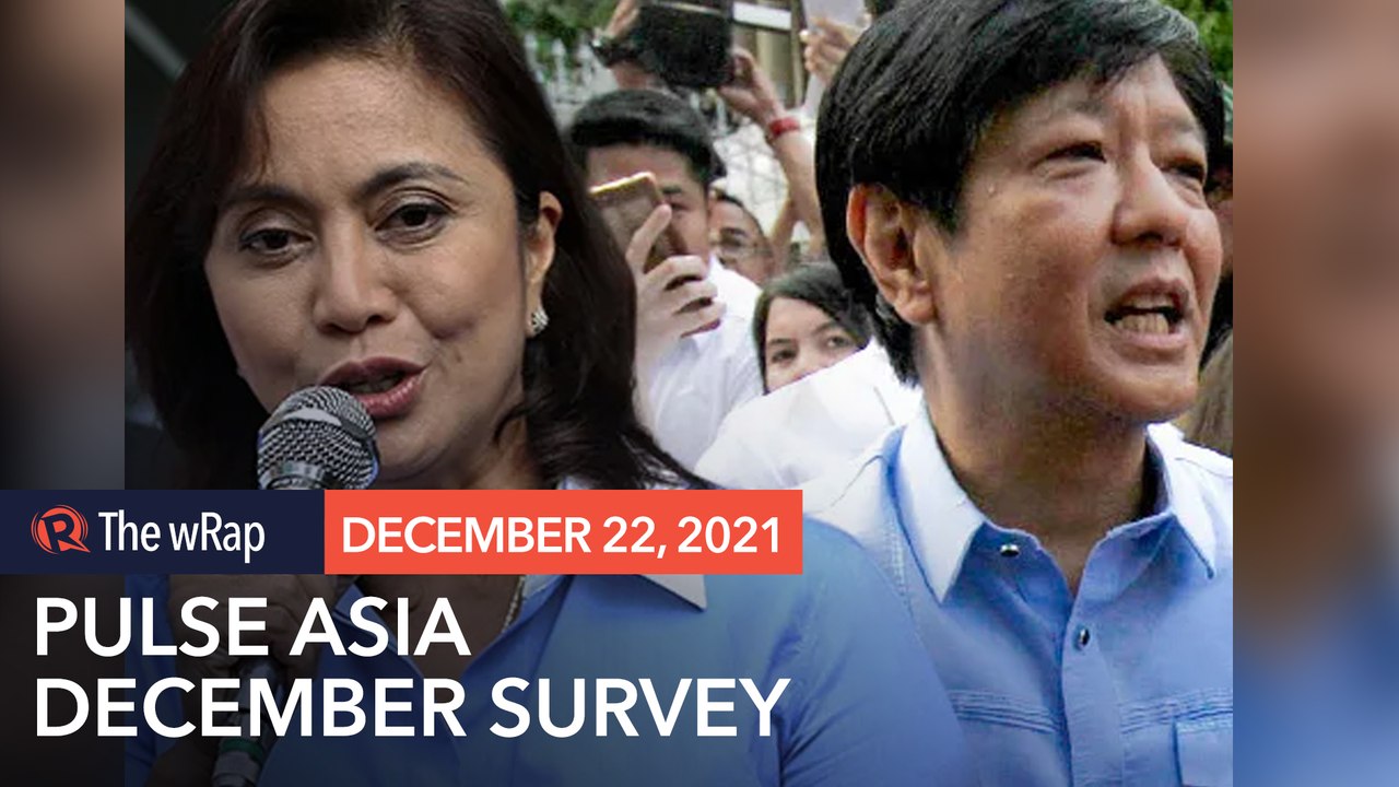 Marcos outstrips rivals, Robredo clear second placer in Pulse Asia survey