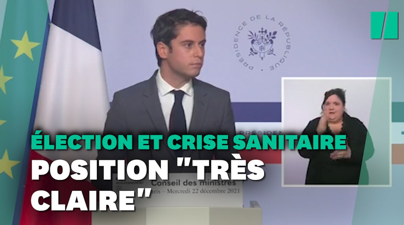 Élection présidentielle: Macron promet que "les échéances démocratiques seront maintenues", rapporte Attal