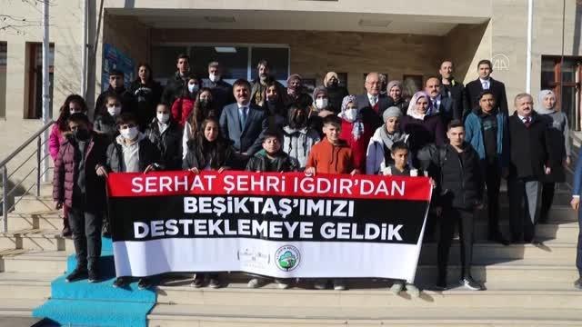 Iğdırlı öğrenciler 4 büyük takımın maçlarını tribünde izleyecek