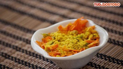 Farofa de cenoura