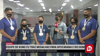 Equipe de Kung Fu traz medalhas para Apucarana e Rio Bom