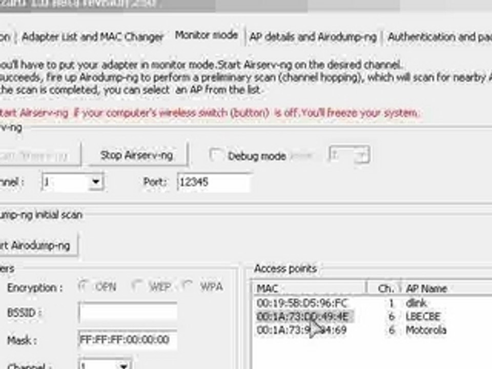 Crackeando con Airowizard