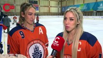 İBBSK'nın ilk kadın buz hokeyi takımı Cumhuriyet TV'ye konuştu! İşte sporcuların başarı öyküleri