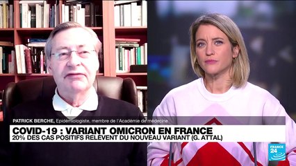 Variant Omicron : "Il est beaucoup plus contagieux, mais il n'est pas plus virulent"
