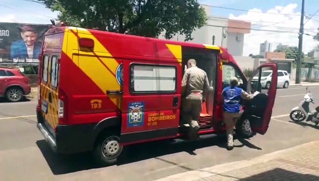 Mulher fica ferida ao sofrer queda no Bairro Ciro Nardi, em Cascavel