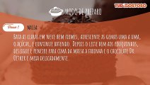 Bolo de chocolate fofinho com cobertura de brigadeiro