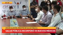 Salud Pública incorporó 44 nuevos médicos