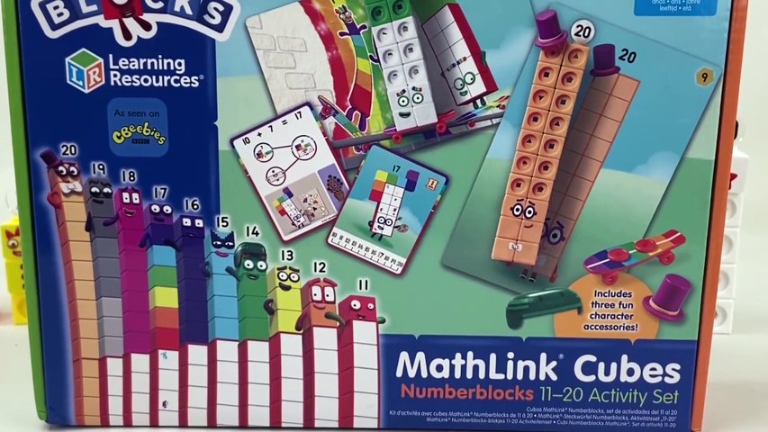 Numberblocks Mathlink Cubes 11-20 by Learning Resources || Keith's Toy Box