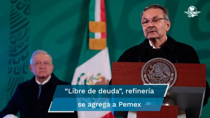 Se pagaron 596 mdd por Deer Park y estará libre de deuda: Pemex