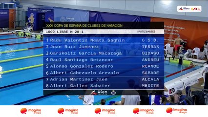 COPA DE CLUBES - DIV. HONOR /1ª DIVISIÓN - Miércoles tarde