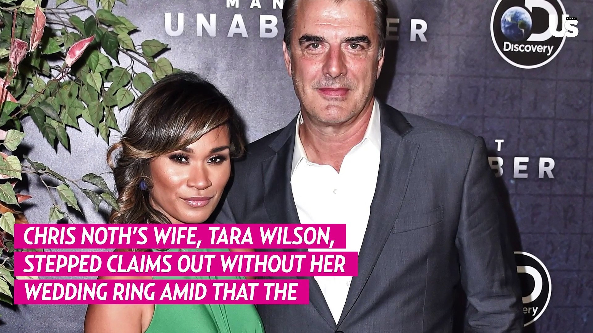 Chris Noth S Wife Tara Wilson Spotted Without Her Wedding Ring Video Dailymotion