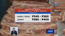 Karneng baboy, posibleng lalo pang magmahal sa bisperas ng Pasko | Saksi