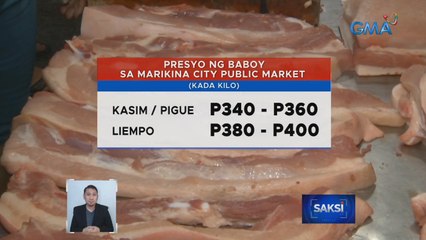 Karneng baboy, posibleng lalo pang magmahal sa bisperas ng Pasko | Saksi