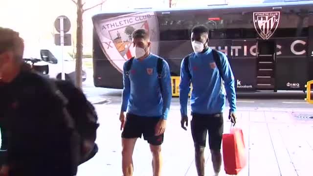 El Athletic se concentra en San Mamés para recibir esta noche al Real Madrid