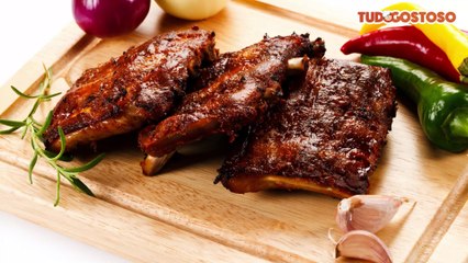 Costelinhas de porco ao forno