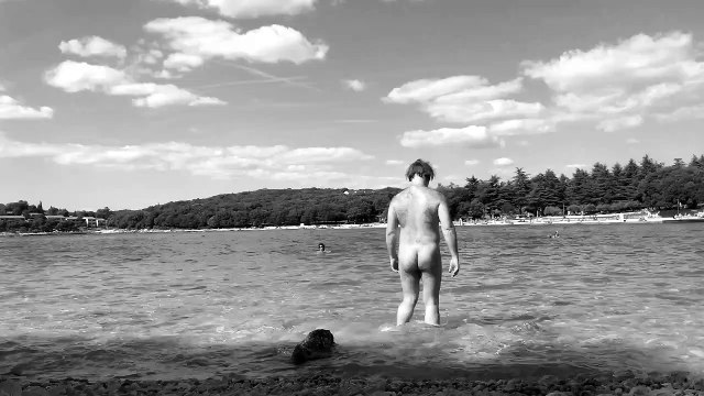 Naturistički kamp Koversada, Vrsar, 2017. - Naturist camp Koversada, Vrsar, 2017. (bnw)