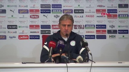 SPOR Demir Grup Sivasspor - Çaykur Rizespor maçının ardından