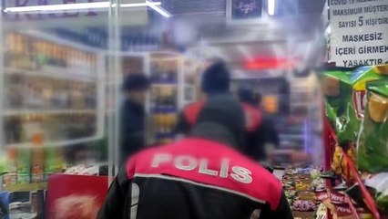 Sahte içkiye yönelik denetim yapıldı