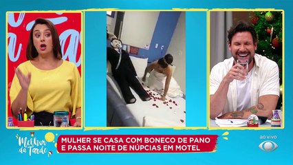 Meirivone Rocha, de 37 anos, organizou a cerimônia que contou com padrinhos, festa, juiz de paz e “dia da noiva”.