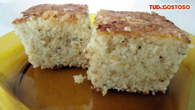 Bolo de castanha de caju