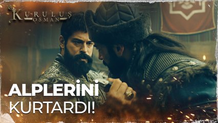 Osman Bey Alplerini kurtardı!  - Kuruluş Osman 76.Bölüm