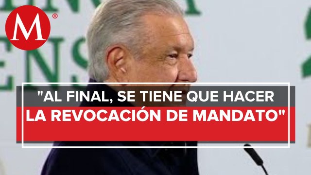 AMLO pide a INE humildad para rectificar sobre consulta de revocación de mandato