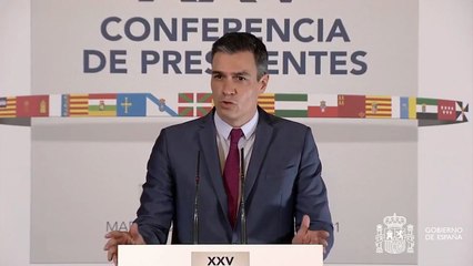 Pedro Sa´nchez anuncia el uso obligatorio de la mascarilla en espacios exteriores
