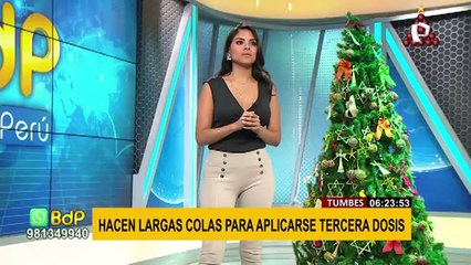 Acuden de forma masiva a vacunatorios en provincia