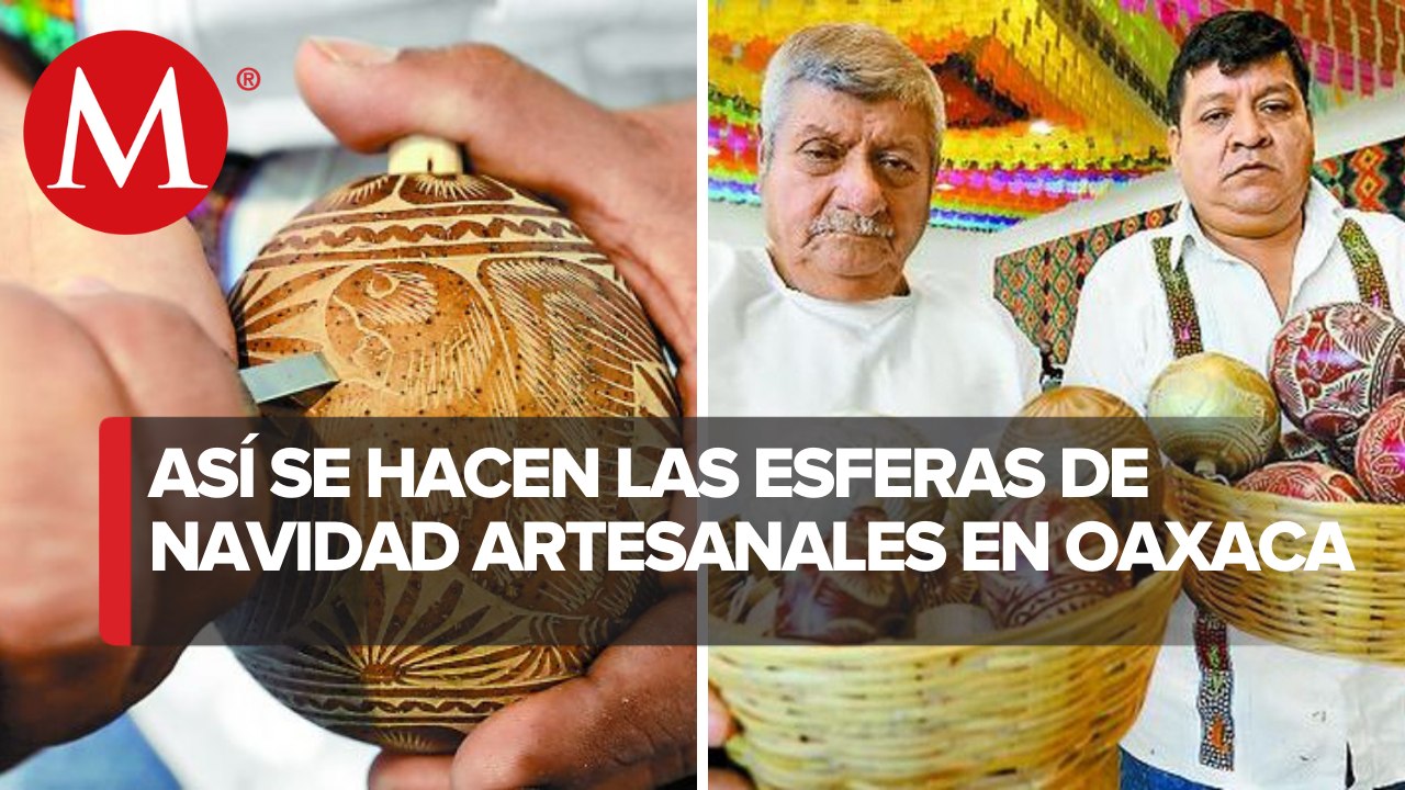 Esferas artesanales, una tradición familiar con décadas de brillo