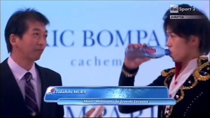 TdF12 - Commentators mention Hanyu (RAI ITA)