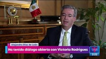 “He tenido un diálogo abierto con Victoria Rodríguez”: Alejandro Díaz de León, Gobernador de Banxico