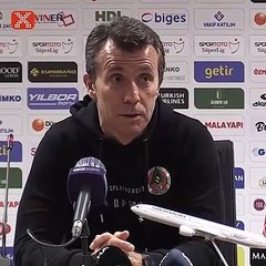 Bülent Korkmaz: "Sahanın en kısa oyuncusundan gol yedik"