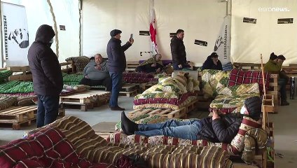 Georgien: "massenhafter Hungerstreik" für Ex-Präsident Saakaschwili