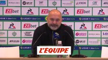 Dupraz : «On n'a pas joué la première mi-temps» - Foot - L1 - St-Etienne