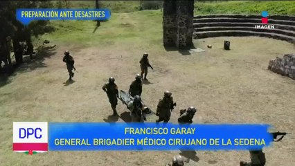 Ejército Mexicano está preparado para enfrentar toda clase de emergencias