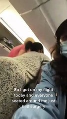 Mulheres não se conseguem sentar em voo… por terem feito plástica ao rabo