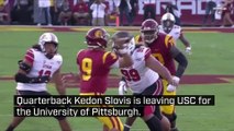 EX-USC QB Kedon Slovis Transfers To Pitt